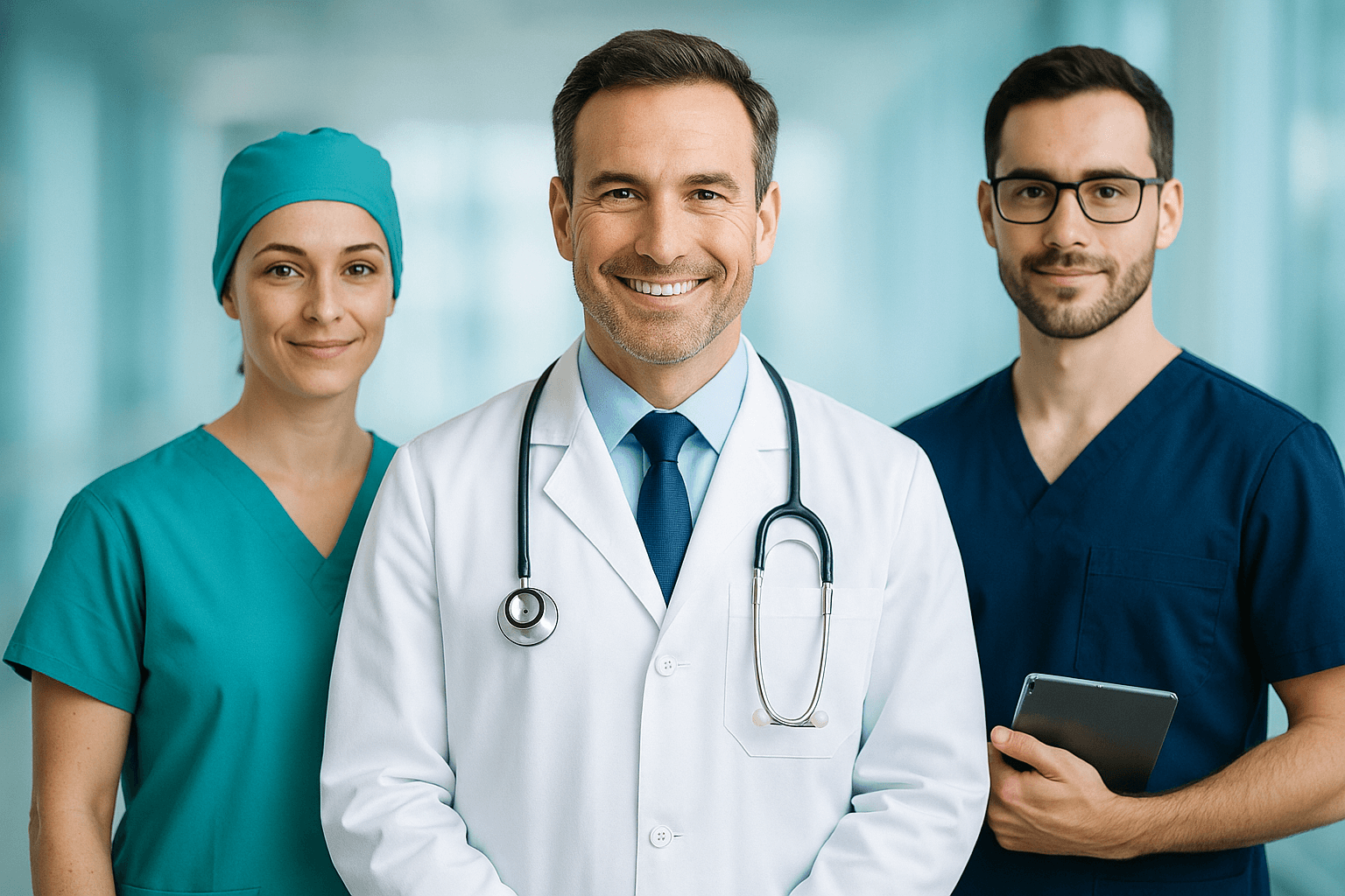 Medical professionals hero image