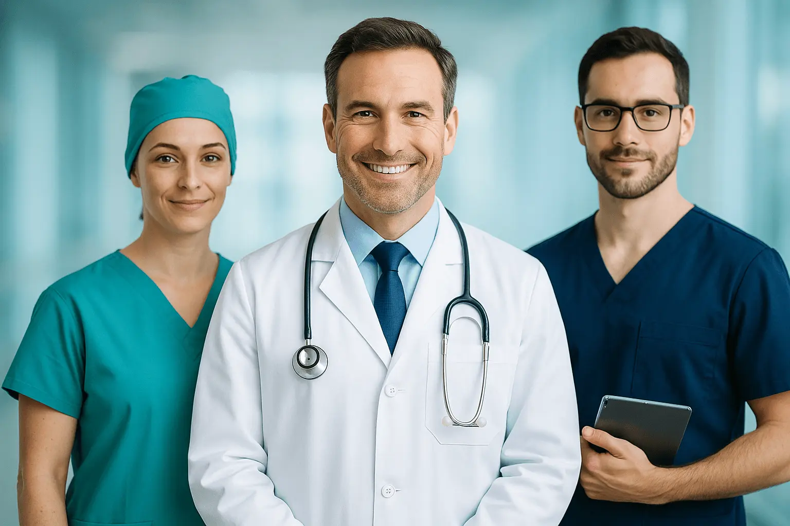 Medical professionals hero image